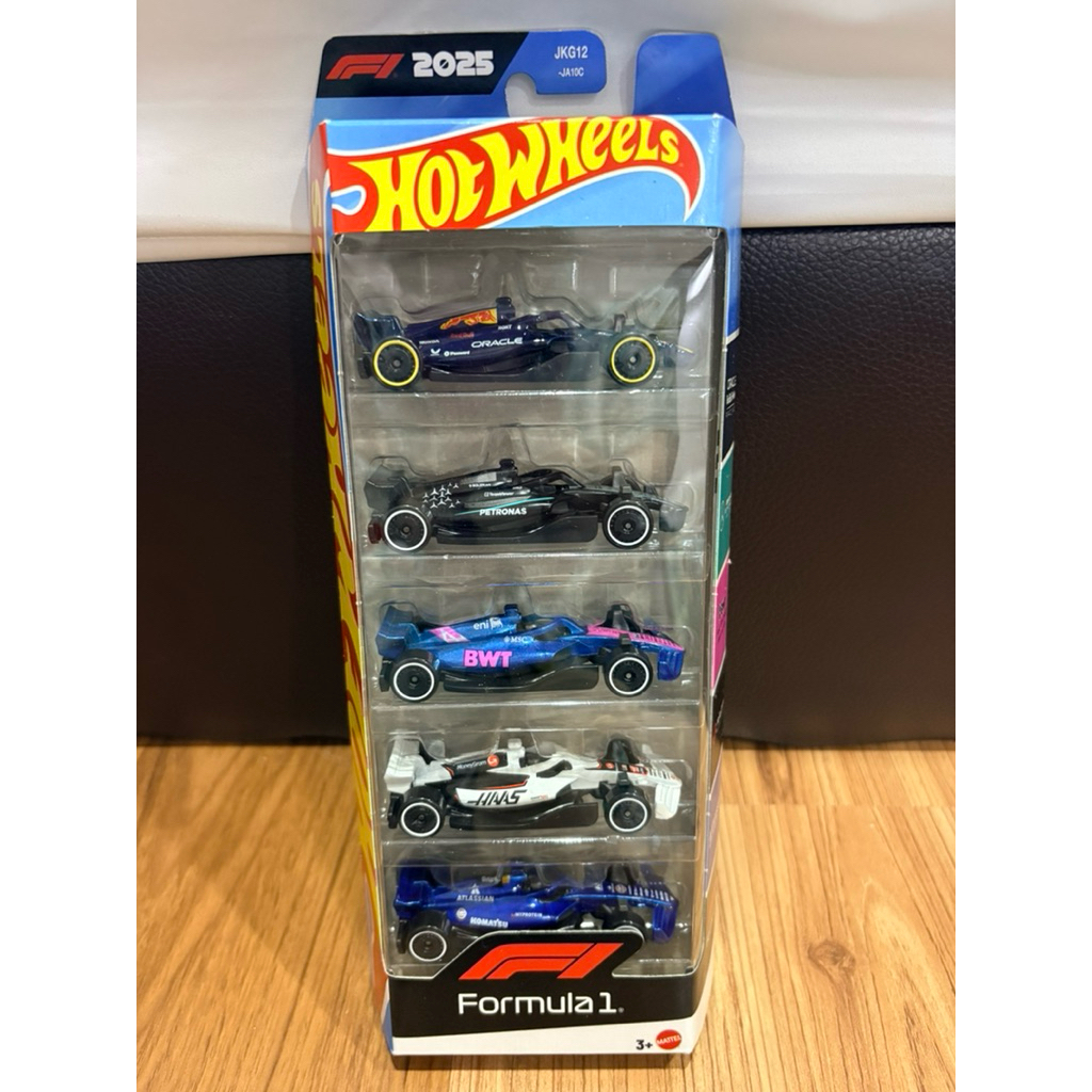 HOTWHEELS : SET FORMULA 1 (2025)