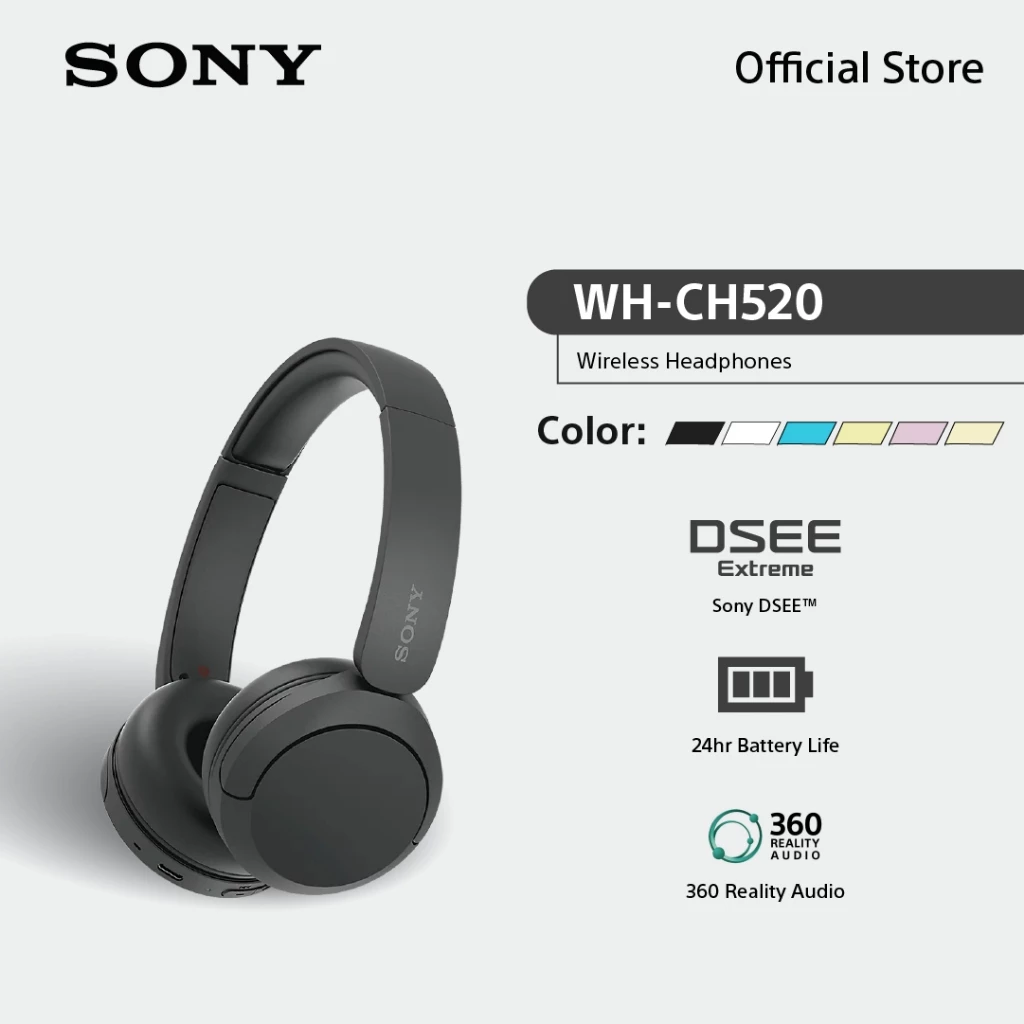 Sony WH-CH520 หูฟัง Bluetooth 5.2 ใส่สบาย Hands-free thumbnail 7