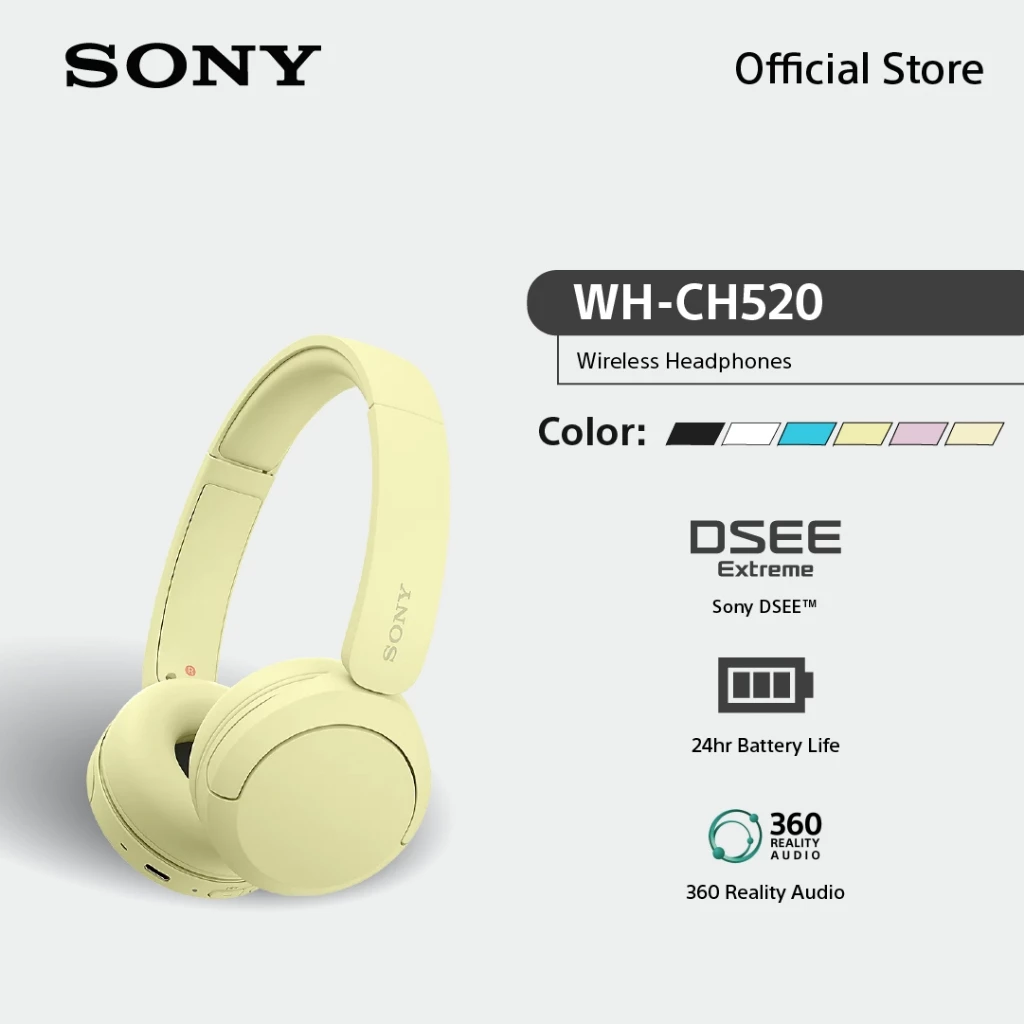 Sony WH-CH520 หูฟัง Bluetooth 5.2 ใส่สบาย Hands-free thumbnail 5