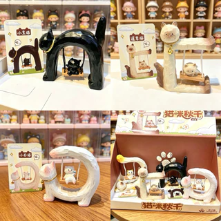 (ย149)โมเดล : Cat Swing Series Blind Box แมวยักษ์ยืดตัว 🐱