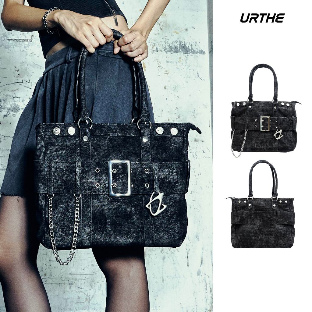 URTHE - กระเป๋า หนังเทียม รุ่น THE UNBOUND BAGS - Col. OZDE UNTITLED