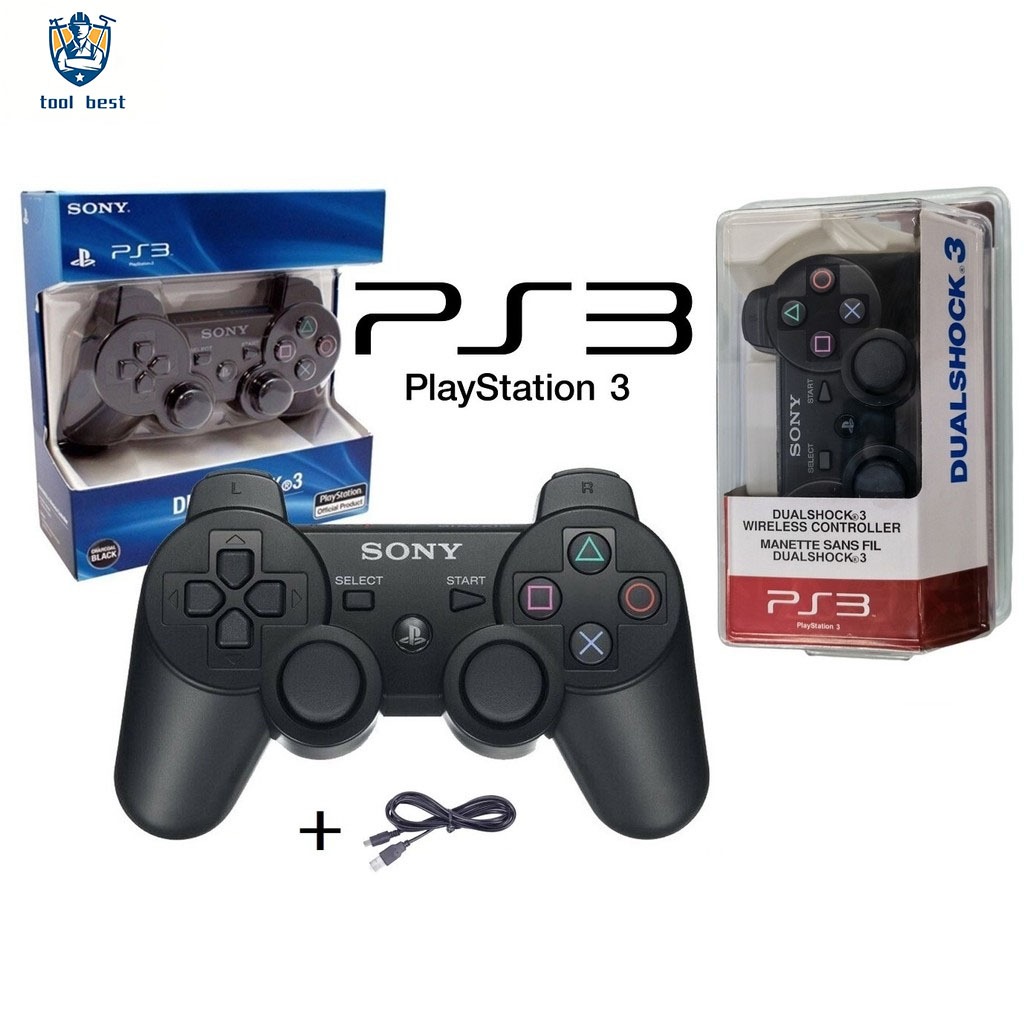 พร้อมส่ง จอย PS3 จอย แบบไร้สาย มือ 1 ​แถมสายชาร์จ​ Wireless Controller Playstation จอย Dual Shock จอยเกม Play Station