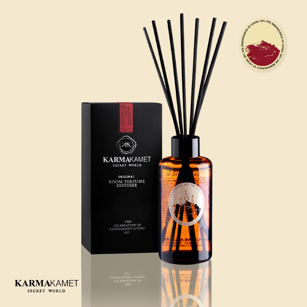 KARMAKAMET | Original Room Perfume Diffuser / Single | คามาคาเมต ก้านไม้หอมกระจายกลิ่น ตกแต่งบ้าน ปรับอากาศ ผ่อนคลาย
