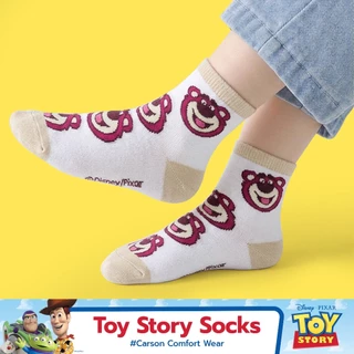 ถุงเท้าแฟชั่นลิขสิทธิ์แท้ Carson Kids ลาย TOY STORY แพ็ก 1 คู่ (ข้อสั้น)