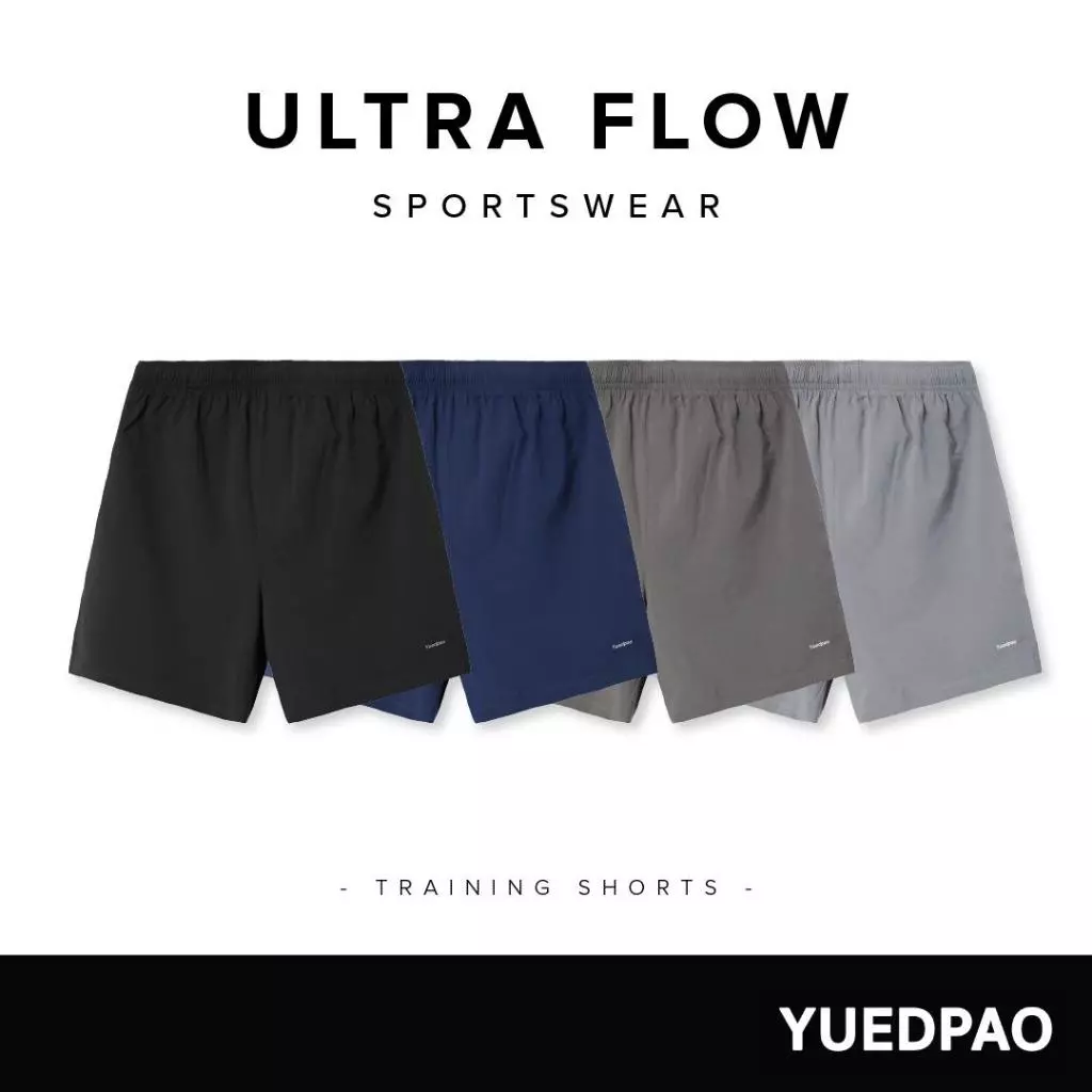 Yuedpao Sportswear - Training Shorts 2025 กางเกงออกกำลังกาย กางเกงกีฬา กางเกงขาสั้นผู้ชาย กางเกงฟุตบอล (4 สี)