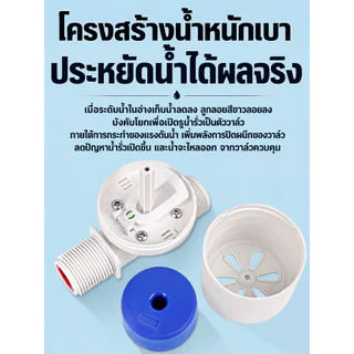 ส่งตรงจากกรุงเทพฯ Hardware Tools MALL ลูกลอยควบคุมน้ำอัตโนมัติ สีฟ้า 1/2 3/4 1 นิ้ว แถมข้องอ90° ติดตั้งง่าย กันน้ำล้นถัง