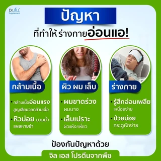 [ของแท้] 2 กระปุก โปร 1 แถม 1 ดร.จิล โปรตีนพืช 6 รสชาติ Dr.JiLL JILS Plant-Protein 1 กระปุก 400 กรัม