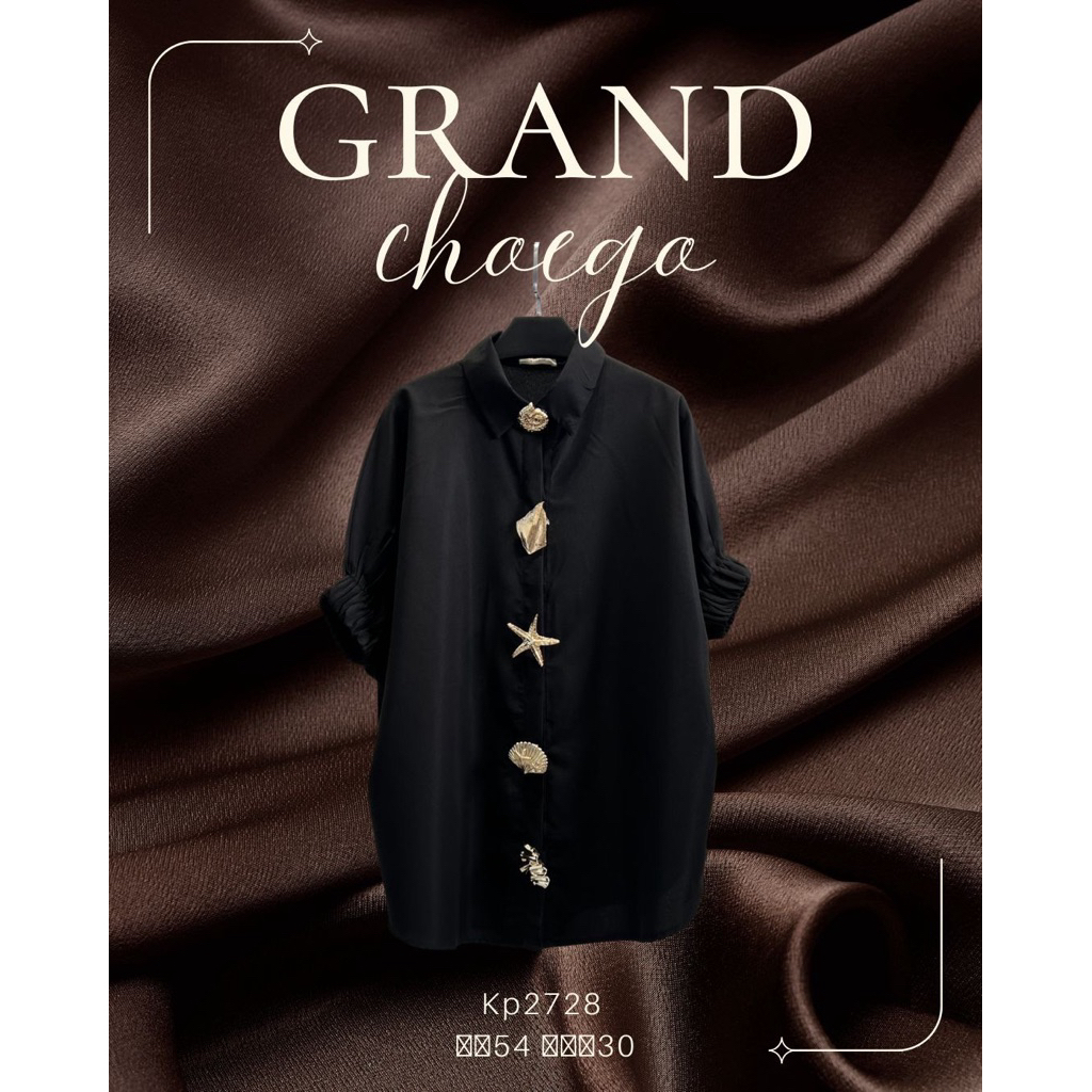 ิอก60 เสื้อเชิ้ตแขนเต่อ 🖤✨ทรง Over size  เนื้อผ้าคัลตอล ดีเทลแต่งอะไหล่เข็มขัดกลัด งานสวย หรู ดูแพง สุดๆ2728