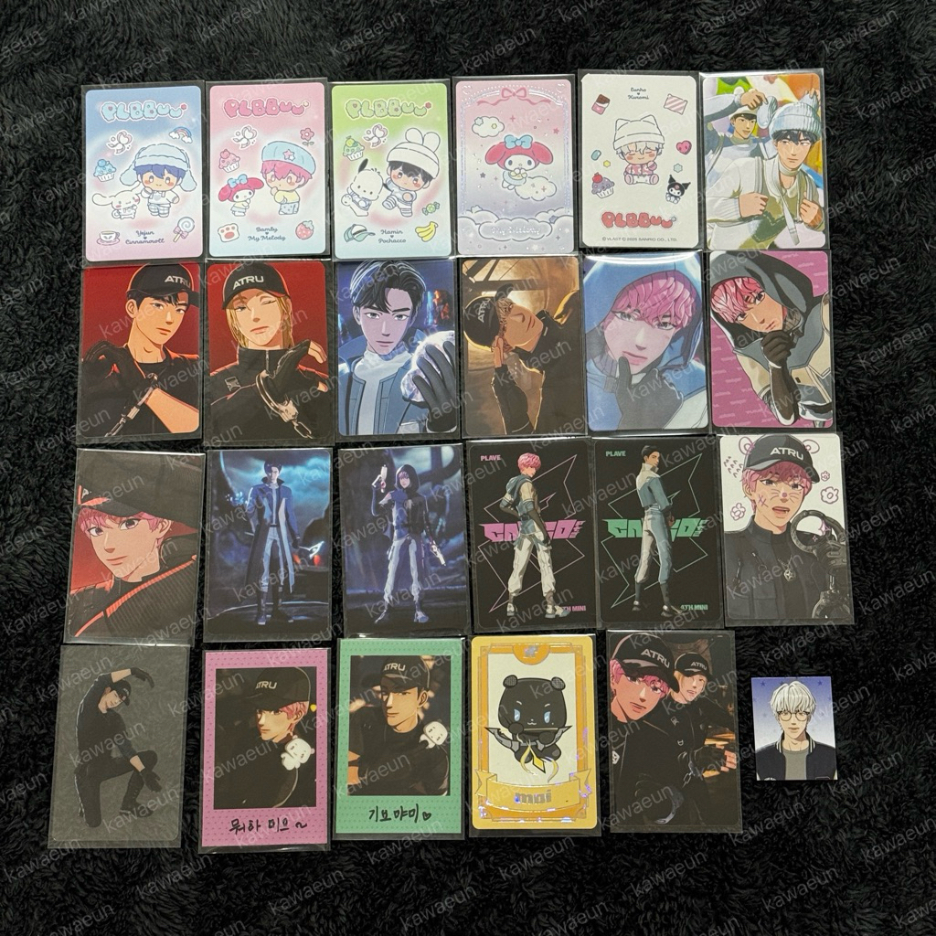 [พร้อมส่ง] การ์ด POB การ์ดอัลบั้ม PLAVE YEJUN NOAH BAMBY EUNHO HAMIN CALIGO PT.2 INVENTORY