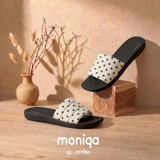 MONIGA รุ่น Diana 3 PT Polkadot รองเท้าแตะพื้นกันลื่น+ปุ่มนวดฝ่าเท้า