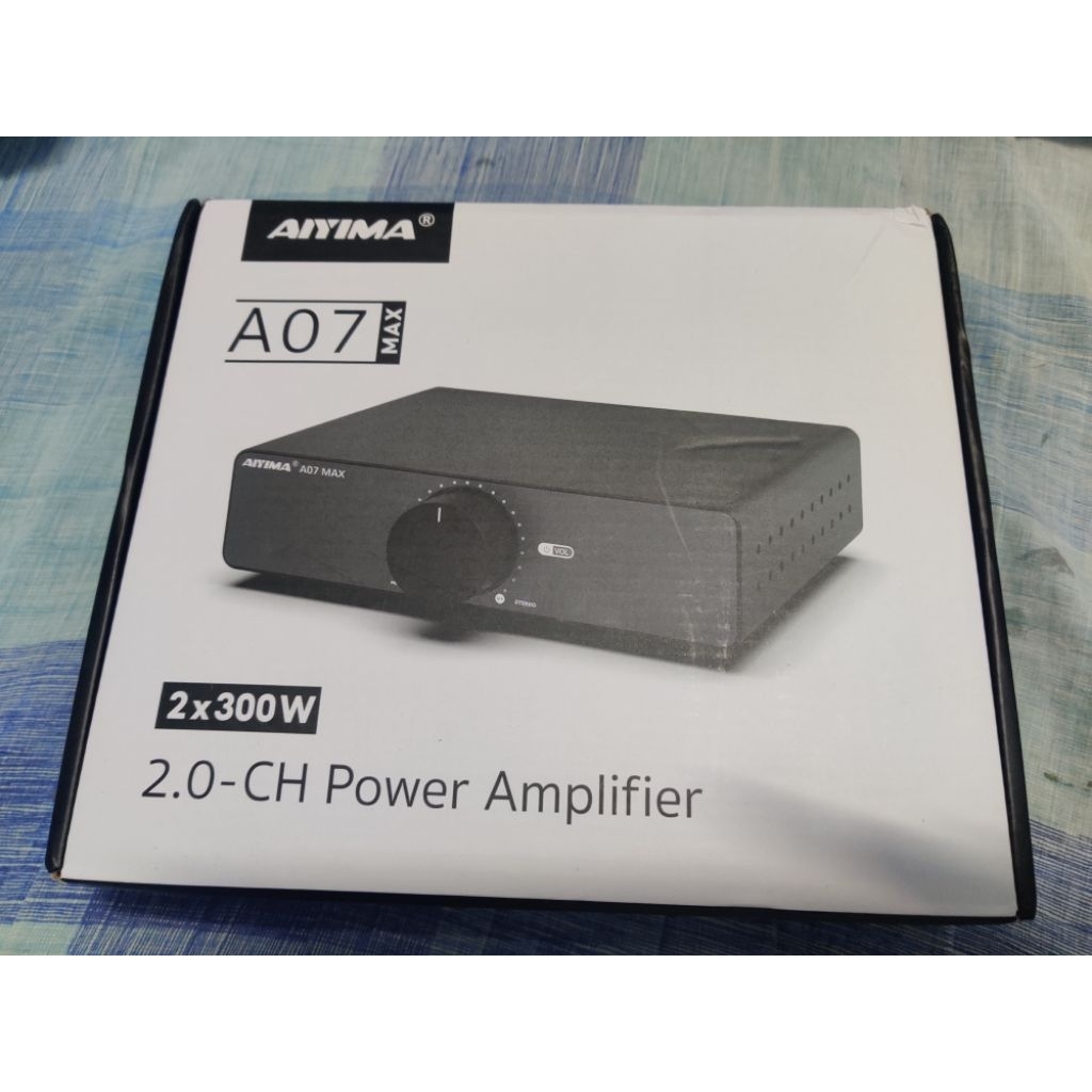 แอมป์aiyima a07 max 48v (มือสอง)