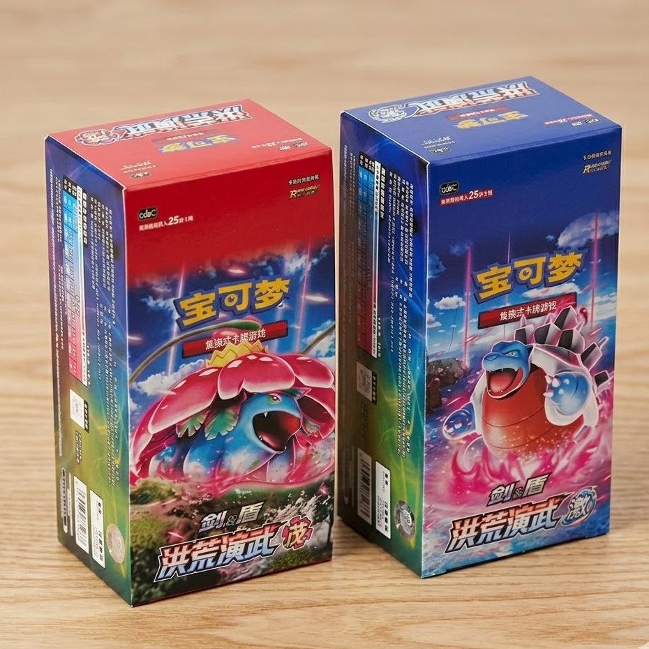 [Jumbo Pack Box] Pokemon TCG Chinese Booster Pack Primordial Arts | 6 ซอง ซองละ 25 ใบ