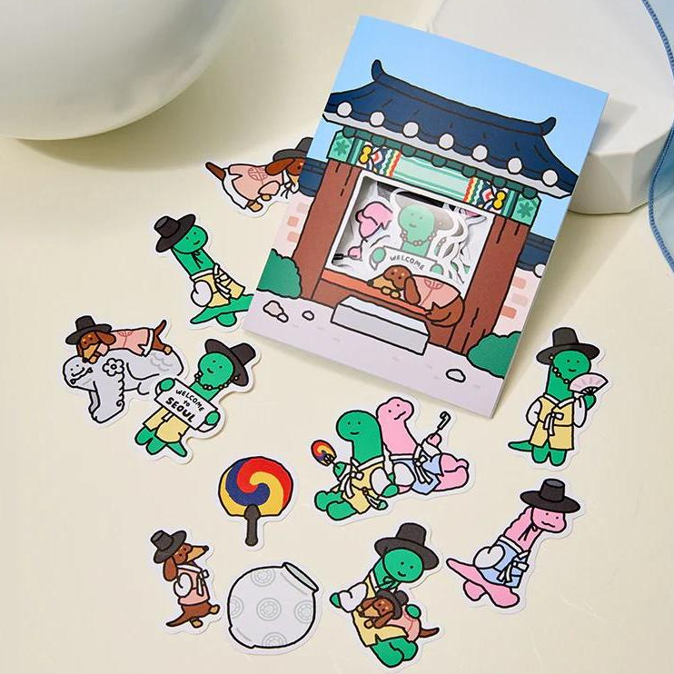 JOGUMAN STICKER PACK SOUVENIR ชุดสติกเกอร์