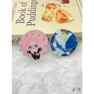 พร้อมส่งจากไทย ! Griptok กริ๊บต๊อกติดโทรศัพท์แม่เหล็กคาแร็คเตอร์ GMM (26100) สามารถถอดออกและติดใหม่ได้ไม่ต้องใช้กาว