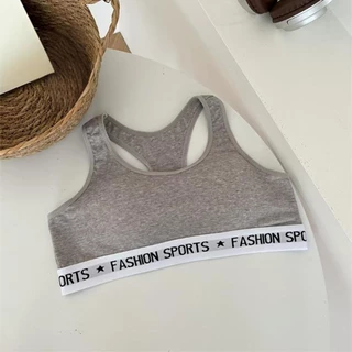 เสื้อในออกกำลังกายผู้หญิง กันสั่นสะเทือน รวมอกกระชับ เสื้อกล้ามโยคะหลังรูปตัวเอช ลายตัวอักษร