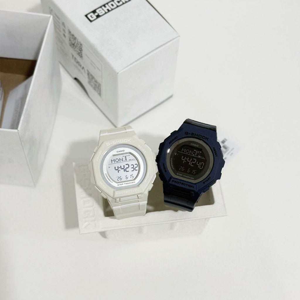 [Bluetooth สอบถามสต็อกก่อนกดสั่ง]🎁CASIO G-SHOCK MINI GMD-B300-2 / GMD-B300-7 ของแท้ 100% ประกัน 1 ปี