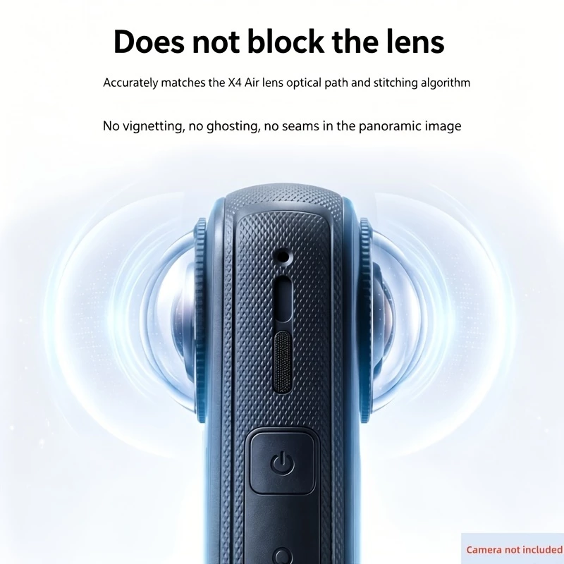 อุปกรณ์เสริม Insta360 X4 Air ชุดกันกระแทก เคสซิลิโคน + กระเป๋าเก็บกล้อง + เลนส์การ์ด Lens Guard + ฟิล์มกระจก thumbnail 7