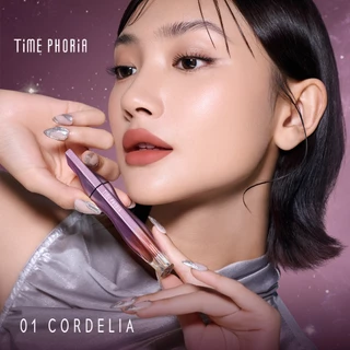 TimePhoria Lip Set :Lip Stain | Lip Velvet丨Blurring tint丨3 in 1 Blurring Pot ลิป,ลิปสติก
