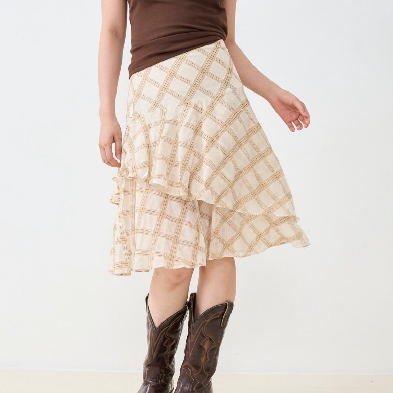 Cascade Layered Skirt by MAMIL