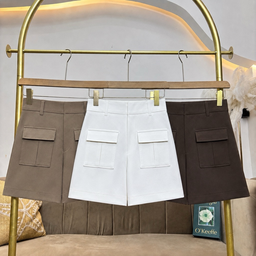 (CA) Cargo Chic – กางเกงคาร์โก้ดีไซน์ทันสมัย เรียบหรูแต่มีความเท่