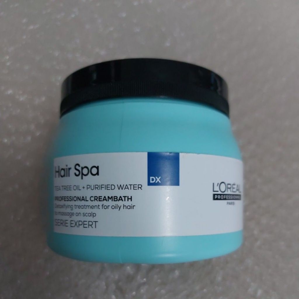 L'OREAL hair spa creambath 490 มล. ฟื้นฟูผมเสีย นุ่มลื่น เงางาม exp 04/2027