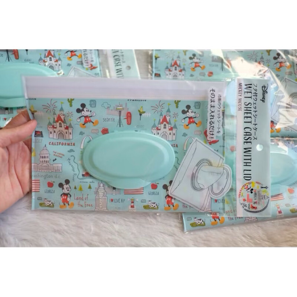 ลายใหม่เข้า Wet sheet case with lid ซองใส่ทิชชู่เปียก ซองใส่กระดาษเปียก