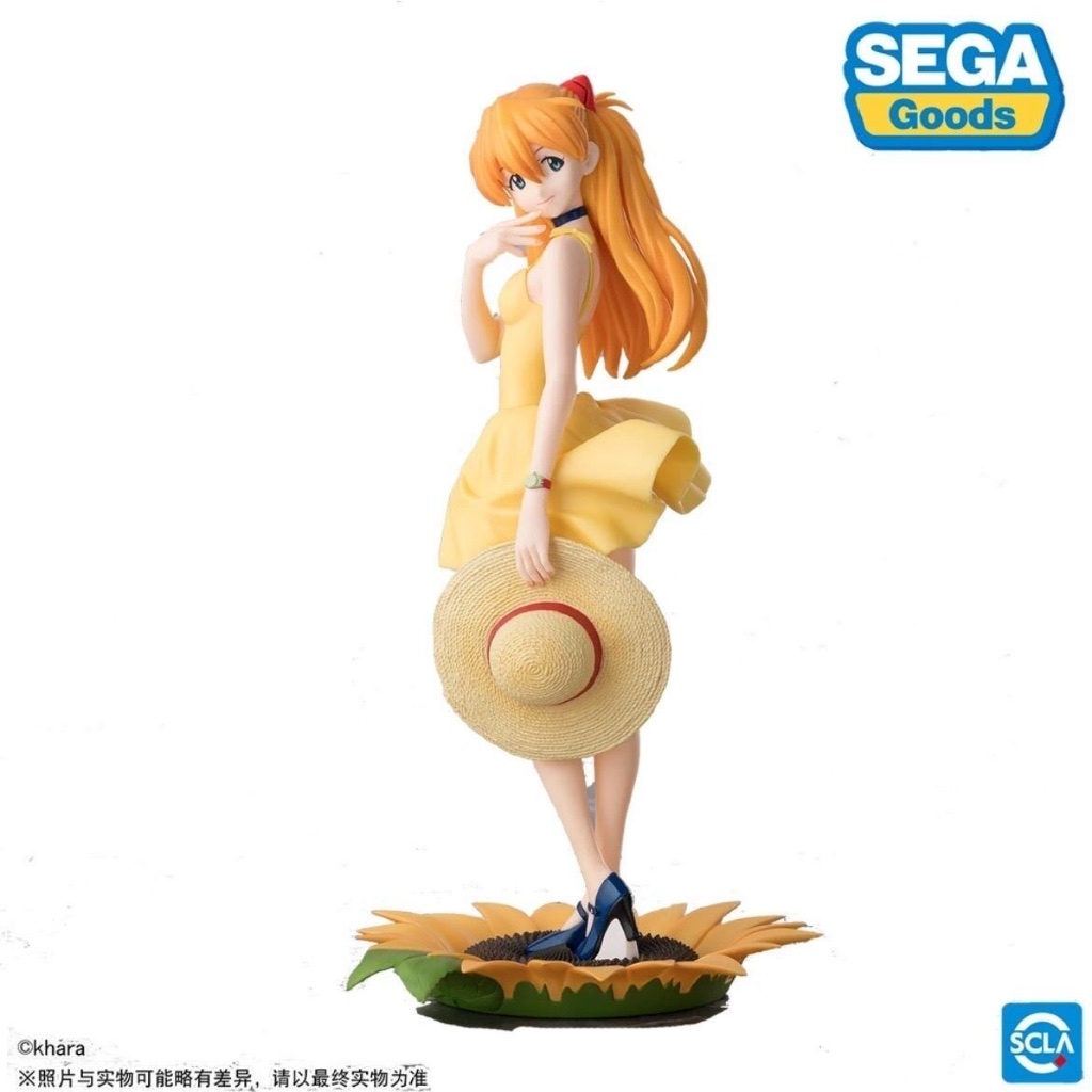 [⚡พร้อมส่ง🔥Official] SEGA Evangelion Asuka Summer Dress Figure