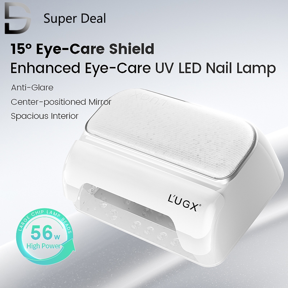 ครื่องอบเล็บเจล LUGX LG802/LG802S (UV/LED) มีรุ่นมีสายกับไร้สายนะคะ สีดำ / สีขาว เครื่องเป่าเล็บ 56W 42 ไฟ