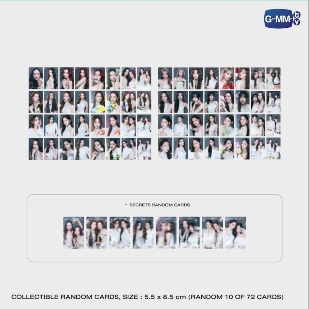 🌠 (พร้อมส่ง) 🌠 Girls Random card Blush Blossom Fanfest 2026 Midnight bloom