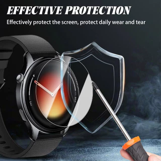 ฟิล์มกันรอยหน้าจอสำหรับนาฬิกา Xiaomi Watch S4 ขนาด 41 มม./47 มม. กระจกนิรภัย Ultra-HD ติดตั้งง่าย สำหรับ Mi Watch S5