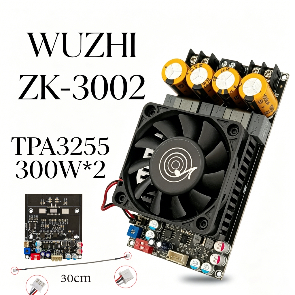 ของแท้ ZK-3002 TPA3255 บอร์ดขับซับวูฟเฟอร์ รับประกันของแท้จาก Wuzhi audio