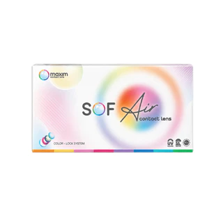 คอนแทคเลนส์ใส Maxim Soft Eye รายเดือน โปรซื้อ 1 แถม 1