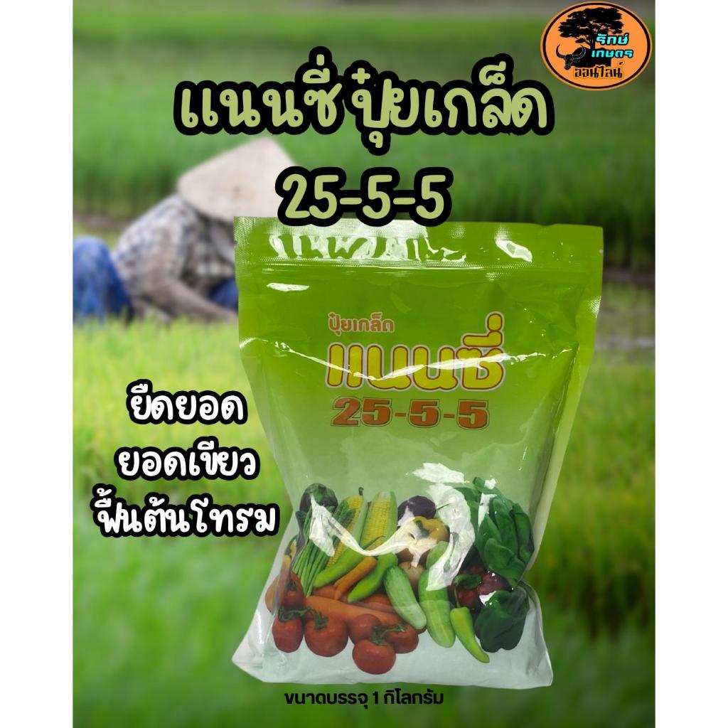 ปุ๋ยเกล็ด,ปุ๋ยเกล็ดผง แนนซี่ สูตร 25-5-5 ยืดยอดฟื้นต้นโทรม