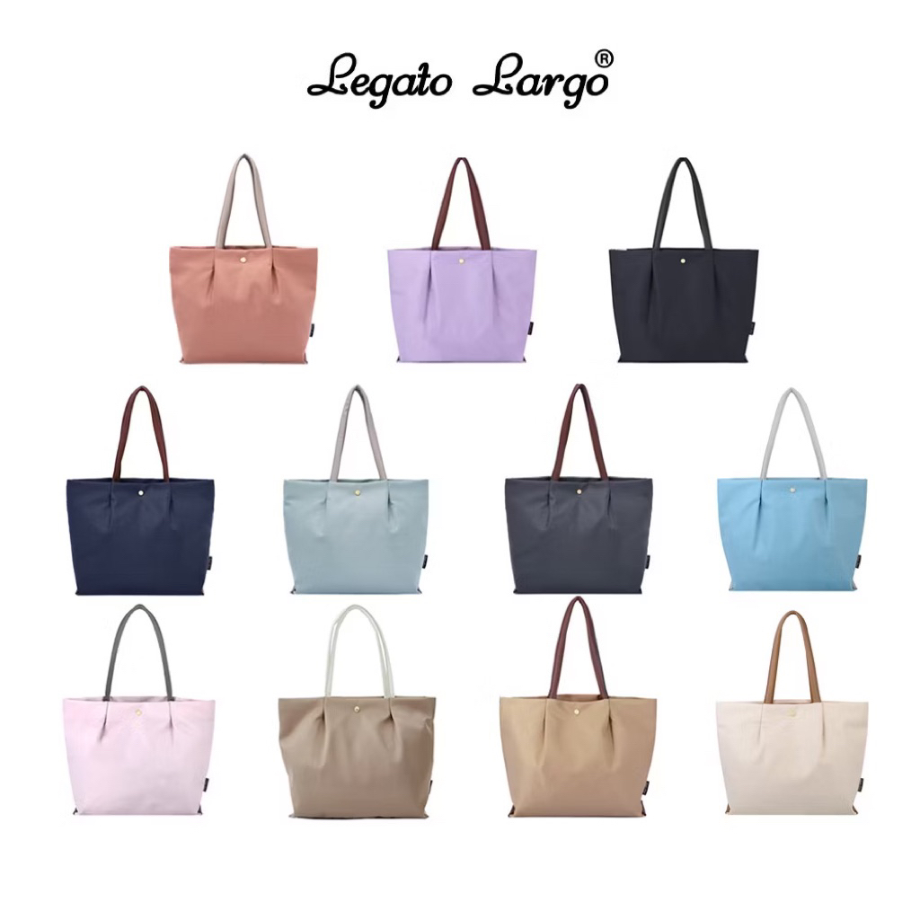 Legato Largo กระเป๋าโท้ท size regular รุ่น LH-L0001Z ของแท้100%จากญี่ปุ่น มีป้ายกันปลอมทุกใบ