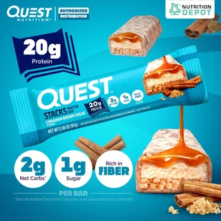 Quest Stacks Protein Bar 1 Bars โปรตีนบาร์ - 1 ชิ้น