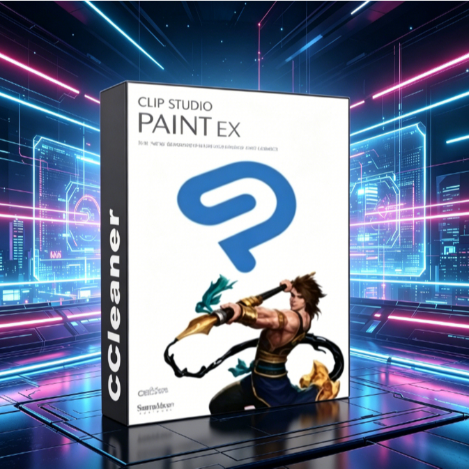 Clip Studio Paint EX 2026 v5.0 + Materials โปรแกรมวาดการ์ตูนสำหรับ Windows x64