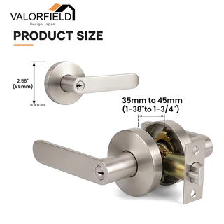 มือจับล็อค Lever Lock 6331 VALORFIELD โลหะคุณภาพ ความปลอดภัยสูง ติดตั้งง่ายเหมาะบ้านและออฟฟิศ