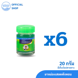 ยาหม่องเสลดพังพอน สมุนไพรคงคา ตราหมอเอี้ยง (ครึ่งโหล)
