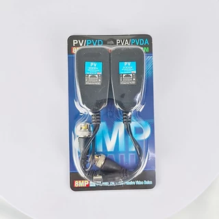 Apollo Balun 8MP รุ่น ABL-04 บาลัน รองรับความคมชัดสูงสุด 8MP สำหรับงานกล้องวงจรปิด Analog CCTV