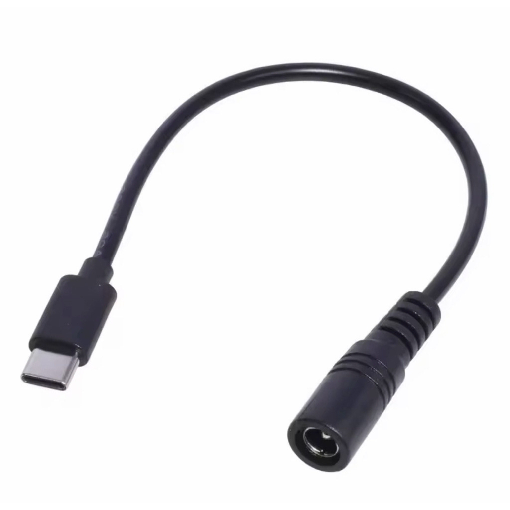 สายแปลง USB Type-C เป็นหัวเสียบ DC 5.5*2.1  ลดราคาพิเศษ