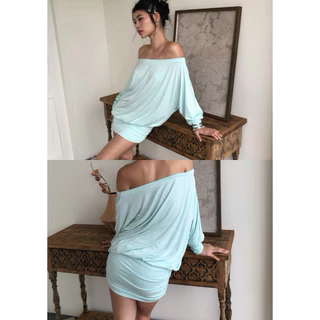 BEMYCHIC เดรสโอเวอร์ไซส์แขนยาว รุ่น Margot Dress