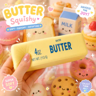 สกุชชี่ สโลว์ Squishy ของเล่นบีบนุ่มนิ่ม น่ารัก คลายเครียด คืนตัวช้า