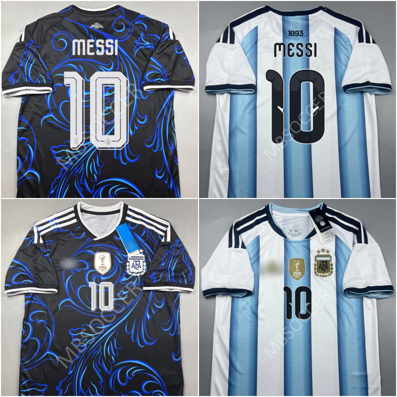 แฟนบอล - เสื้อฟุตบอลโลก ปี 2026 ทีมชาติ oๅร์lจnติn่ๅ เหย้า เยือน 10 MESSI