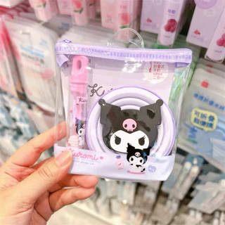 🎀พร้อมส่ง รุ่นใหม่❗️ชุดแปรงสีฟันพกพา + แก้วซิลิโคน Sanrio x MINISO ลิขสิทธิ์แท้💯