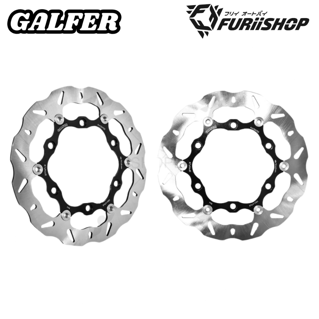 จานเบรกหน้า GALFER สำหรับ Triumph T100