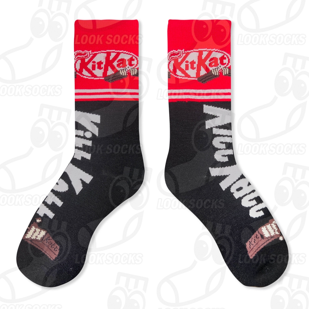 ถุงเท้า ลาย KitKitKat ขนาด Free size