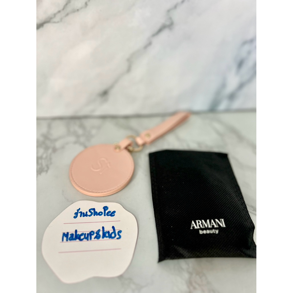 พร้อมส่ง แท้ Giordio Armani Mirror Keyring Si In bloom