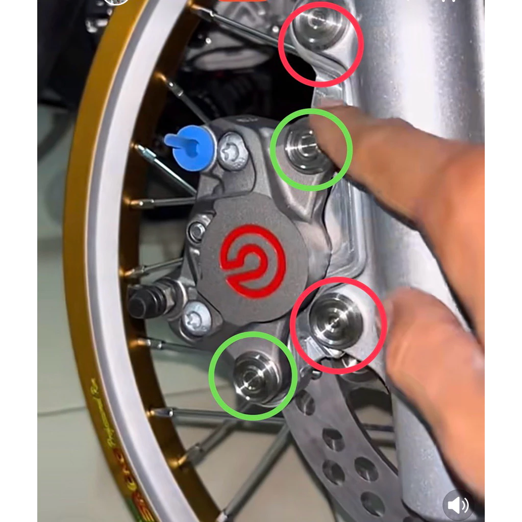 น๊อตกันขโมยปั๊มหน้า GIORNO/Wave/forza 350/XMAX/LEAD/PCX160/ADV160/Grand/MIO/NOUVO thumbnail 10