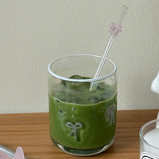 BON BON projects - Ribbon glass straw - หลอดแก้วรูปโบว์