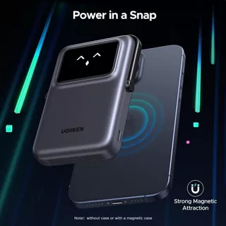 UGREEN Power Bank แบตสำรอง 10000mAh พกพาง่ายรองรับชาร์จเร็ว 20W UNO Robot Digital Display รุ่น PB511